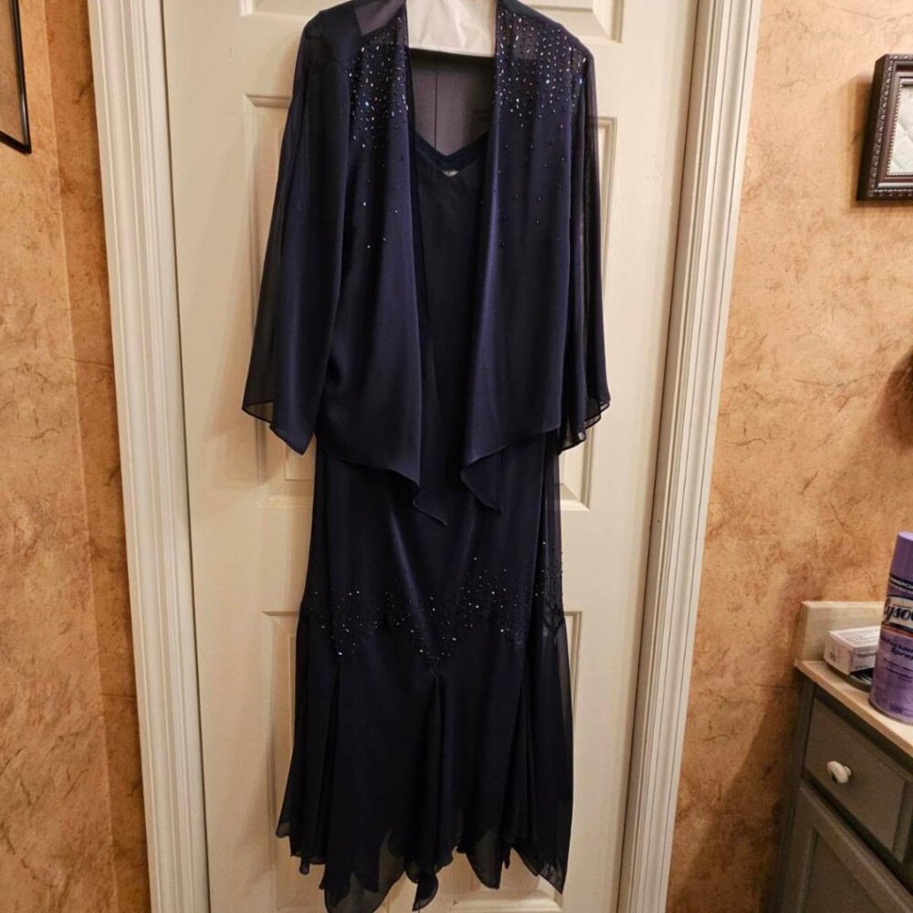 Navy evening/wedding/party dress